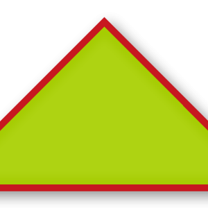 Foulard scout Anis CC33 Biais Rouge