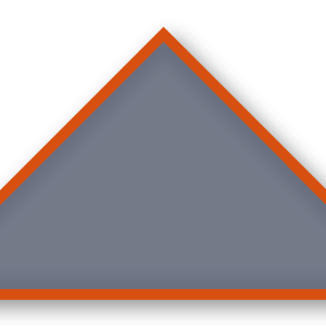 Foulard scout Gris Bleute CC03 Biais Orange