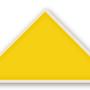 Foulard scout Jaune Pissenlit Biais Ecru