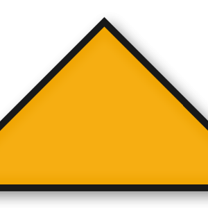 Foulard scout Jaune Biais Noir
