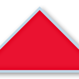 Foulard scout Rouge Biais Bleu Glacier