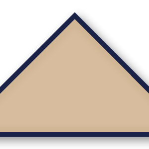 Foulard scout Sable Biais Bleu Marine