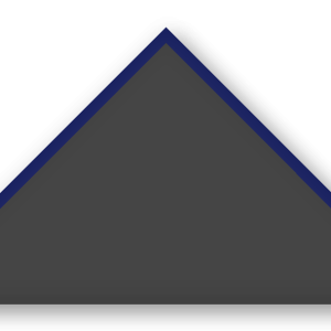 Foulard scout Anthracite CC02 Biais Bleu Nuit