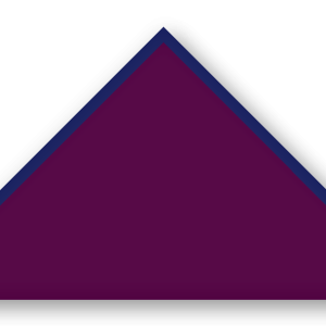Foulard scout Aubergine Biais Bleu Nuit