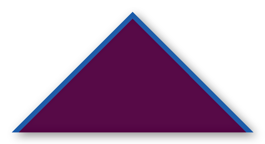 Foulard scout Aubergine Biais Bleu Roi