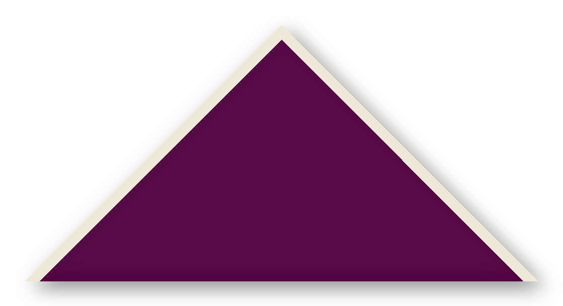 Foulard scout Aubergine Biais Ecru Naturel