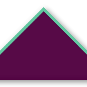 Foulard scout Aubergine Biais Menthe