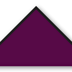 Foulard scout Aubergine Biais Noir