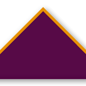 Foulard scout Aubergine Biais Soleil
