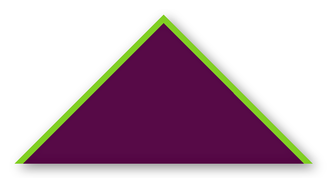 Foulard scout Aubergine Biais Vert Anis