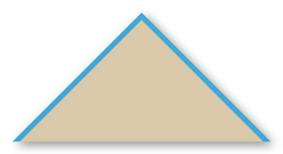 Foulard scout Beige CC37 Biais Bleu Ciel