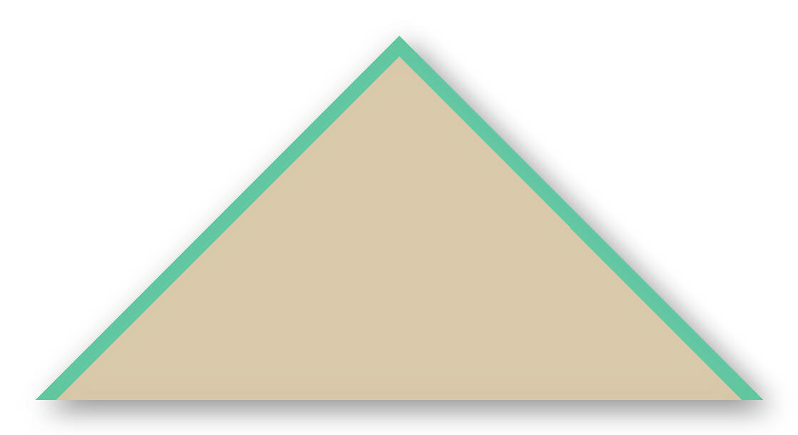 Foulard scout Beige CC37 Biais Menthe