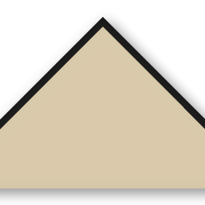 Foulard scout Beige CC37 Biais Noir