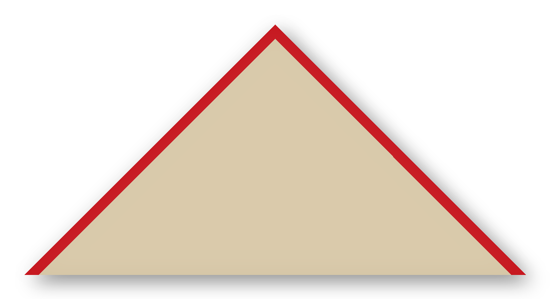 Foulard scout Beige CC37 Biais Rouge