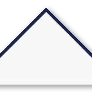 Foulard scout Blanc CC08 Biais Bleu Marine