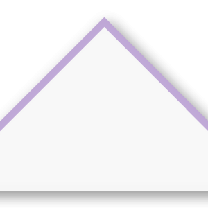 Foulard scout Blanc CC08 Biais Lilas