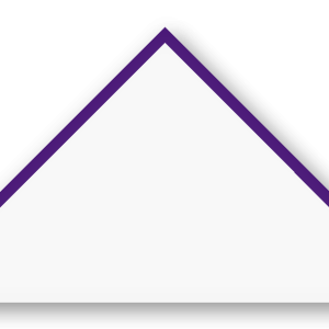 Foulard scout Blanc CC08 Biais Violet