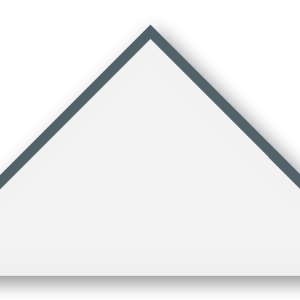 Foulard scout Blanc Biais Gris Ardoise