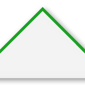 Foulard scout Blanc Biais Vert Prairie