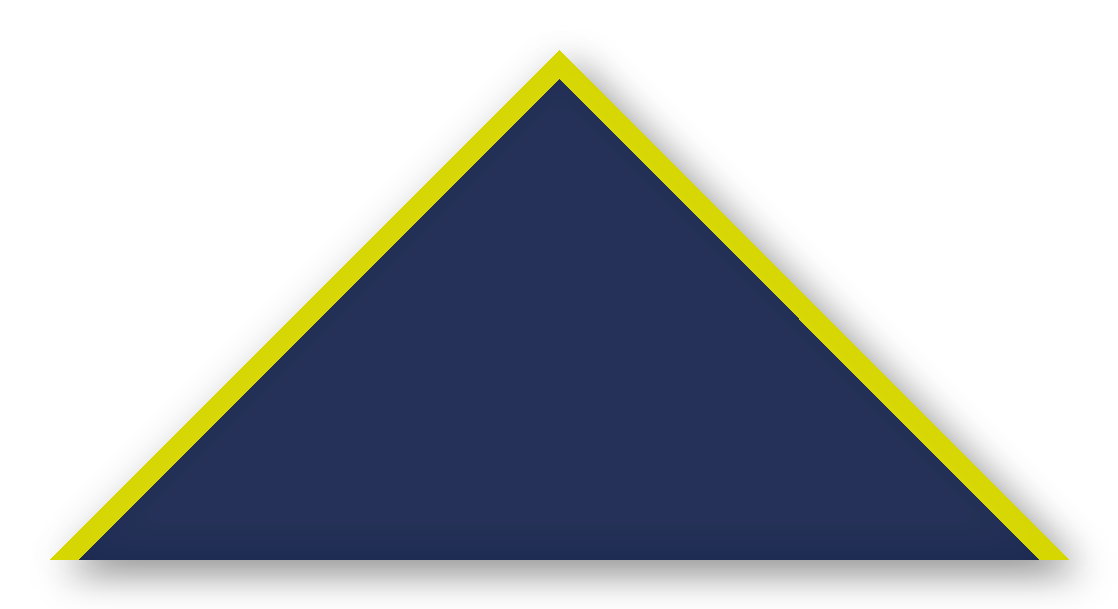 Foulard scout Bleu Marine Biais Jaune Citron