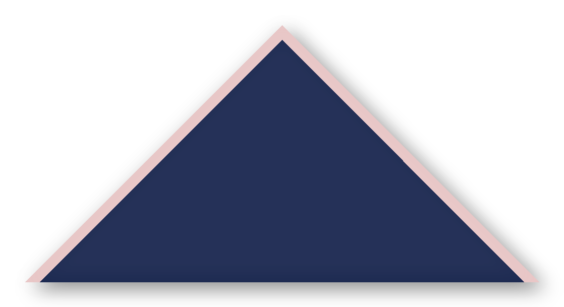 Foulard scout Bleu Marine Biais Rose Pale