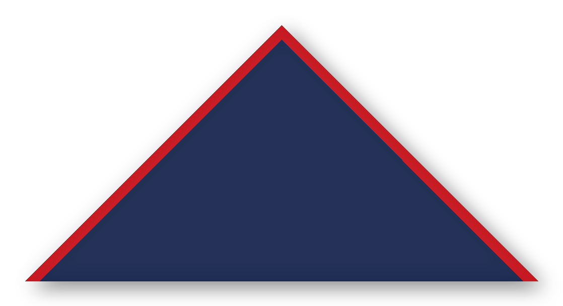 Foulard scout Bleu Marine Biais Rouge