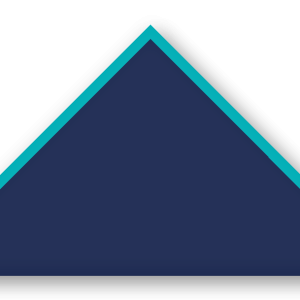 Foulard scout Bleu Marine Biais Turquoise