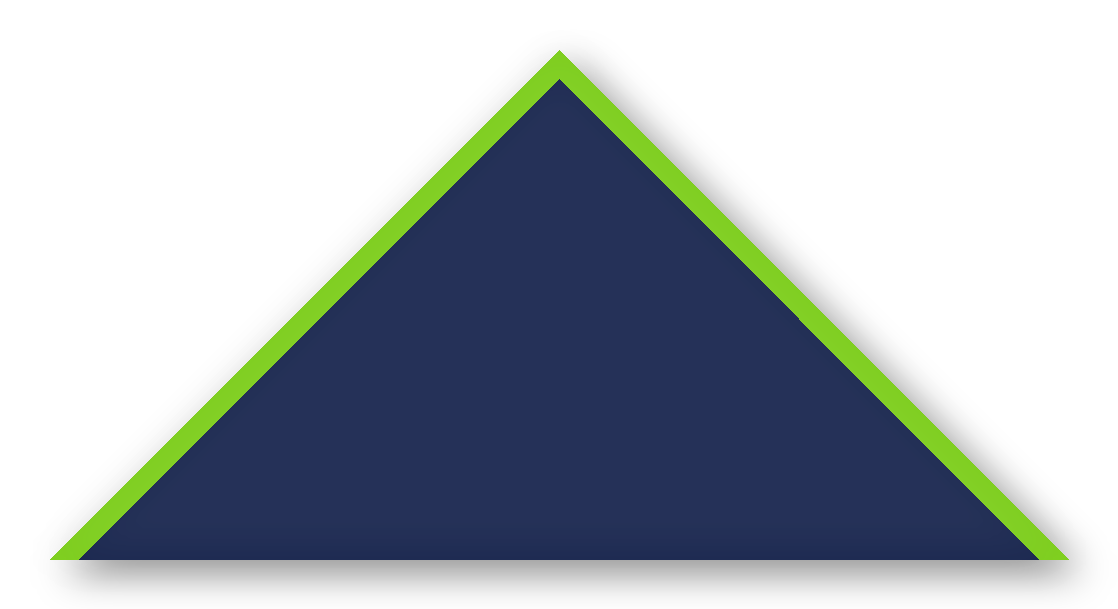 Foulard scout Bleu Marine Biais Vert Anis