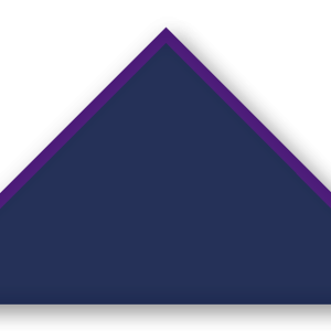 Foulard scout Bleu Marine Biais Violet