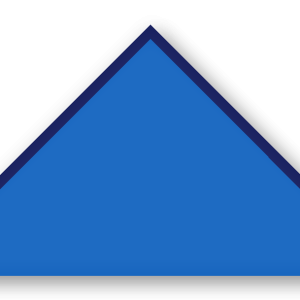 Foulard scout Bleu Roi Biais Bleu Nuit