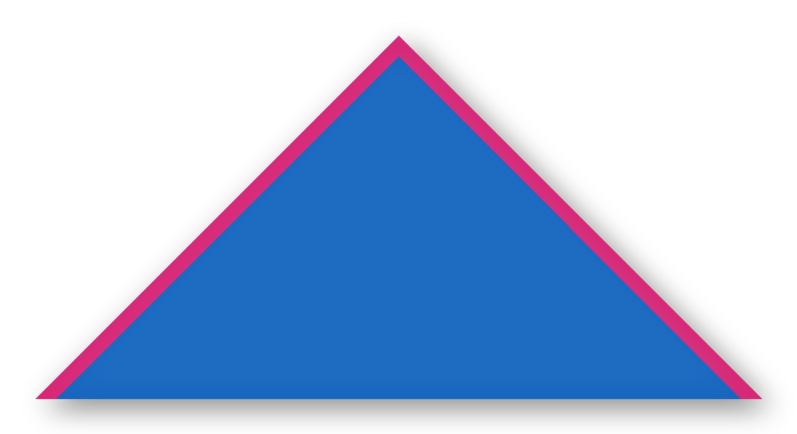 Foulard scout Bleu Roi Biais Rose Vif