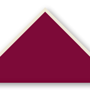 Foulard scout Bordeaux CC17 Biais Ecru Naturel