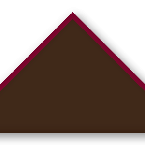 Foulard scout Choco CC34 Biais Bordeaux