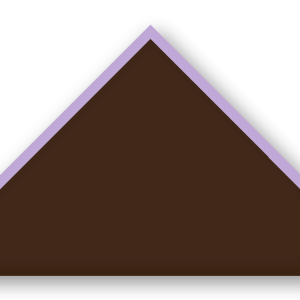 Foulard scout Choco CC34 Biais Lilas