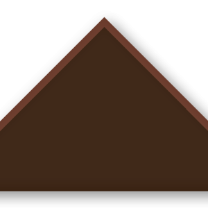 Foulard scout Choco CC34 Biais Marron