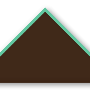 Foulard scout Choco CC34 Biais Menthe
