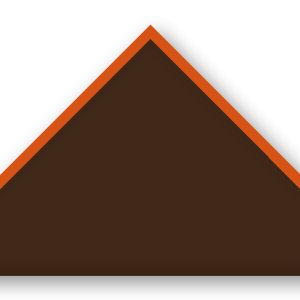Foulard scout Choco CC34 Biais Orange