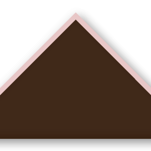 Foulard scout Choco CC34 Biais Rose Pale