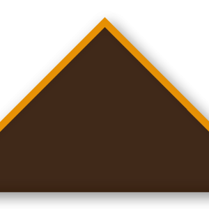 Foulard scout Choco CC34 Biais Soleil