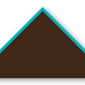 Foulard scout Choco CC34 Biais Turquoise
