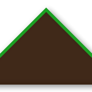 Foulard scout Choco CC34 Biais Vert Prairie