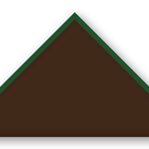 Foulard scout Choco CC34 Biais Vert Sapin