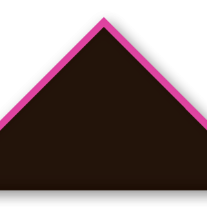 Foulard scout Chocolat Biais Fuchsia