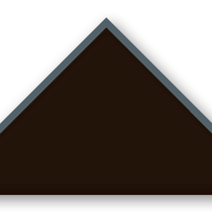 Foulard scout Chocolat Biais Gris Ardoise