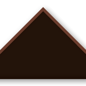Foulard scout Chocolat Biais Marron