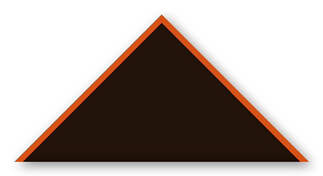 Foulard scout Chocolat Biais Orange