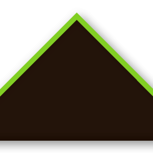 Foulard scout Chocolat Biais Vert Anis