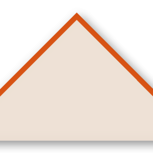 Foulard scout Decrue Biais Orange