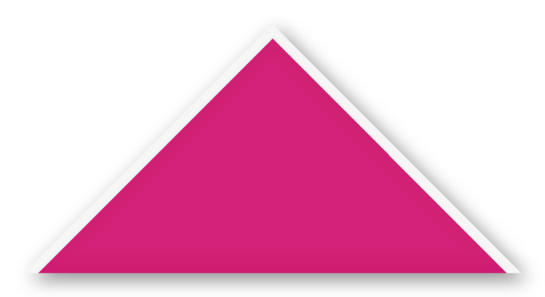 Foulard scout Fuchsia CC40 Biais Blanc
