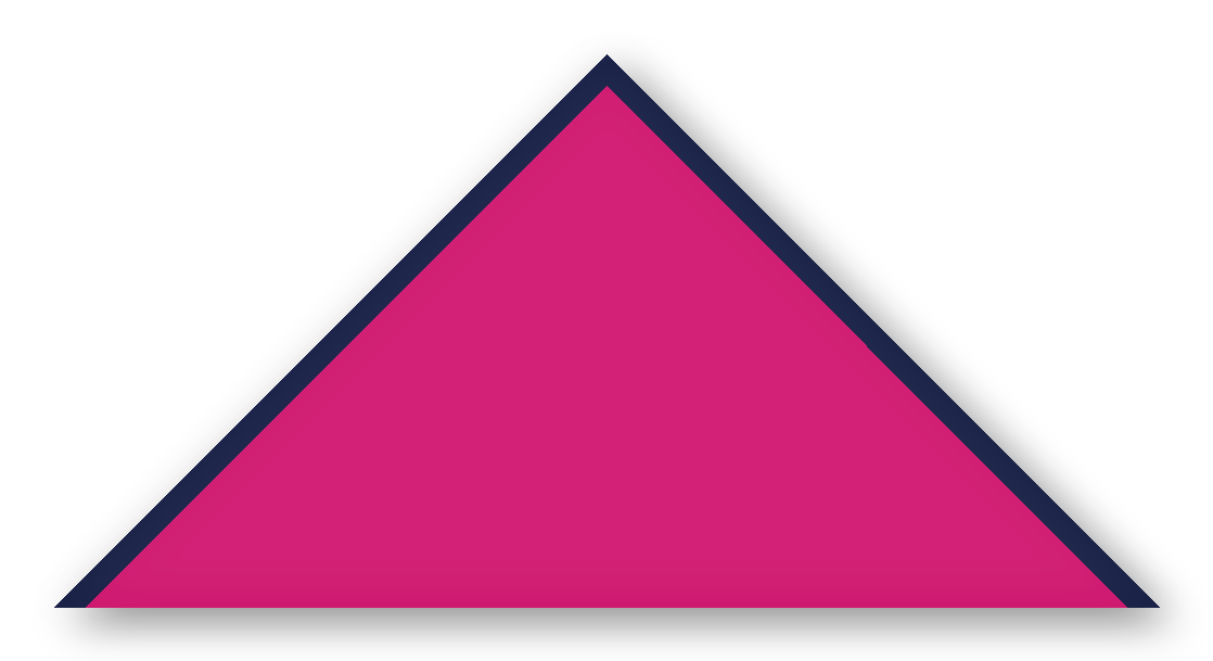 Foulard scout Fuchsia CC40 Biais Bleu Marine